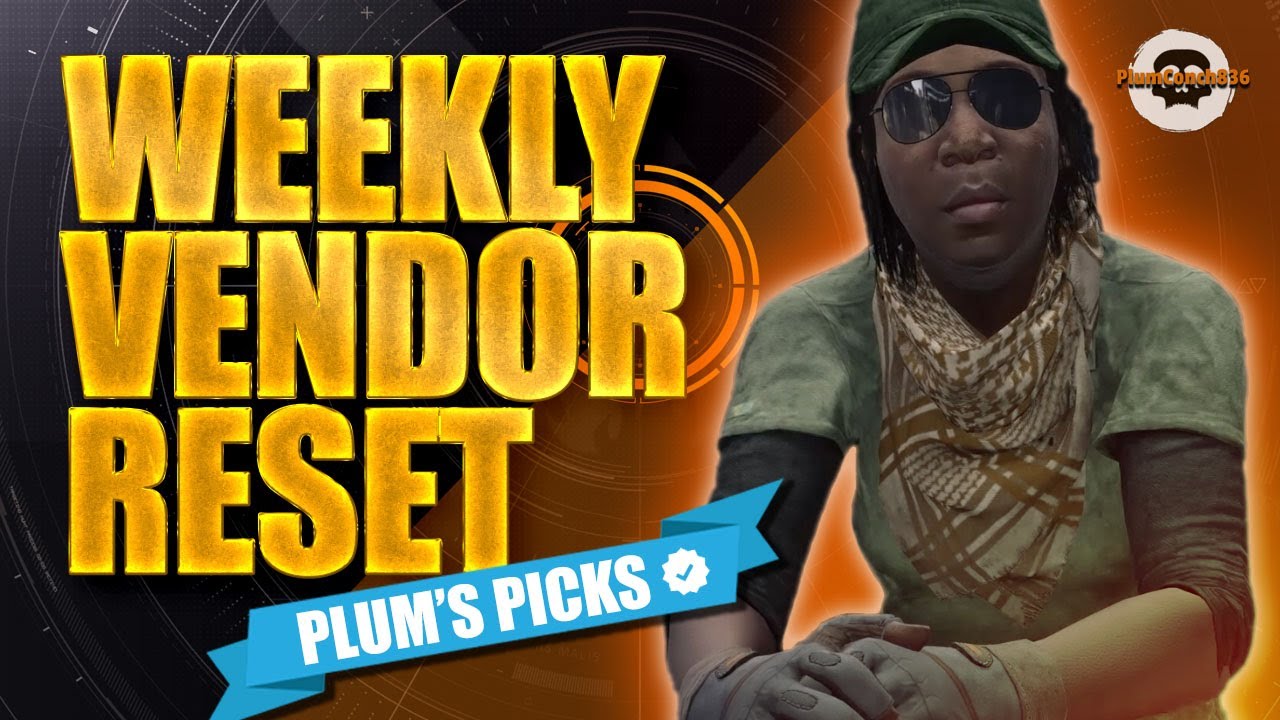 GRAB ALL THESE DZ EXCLUSIVES!! Weekly Vendor Reset - MUST BUYS - Division 2 - TU15.1 - 21/06/2022