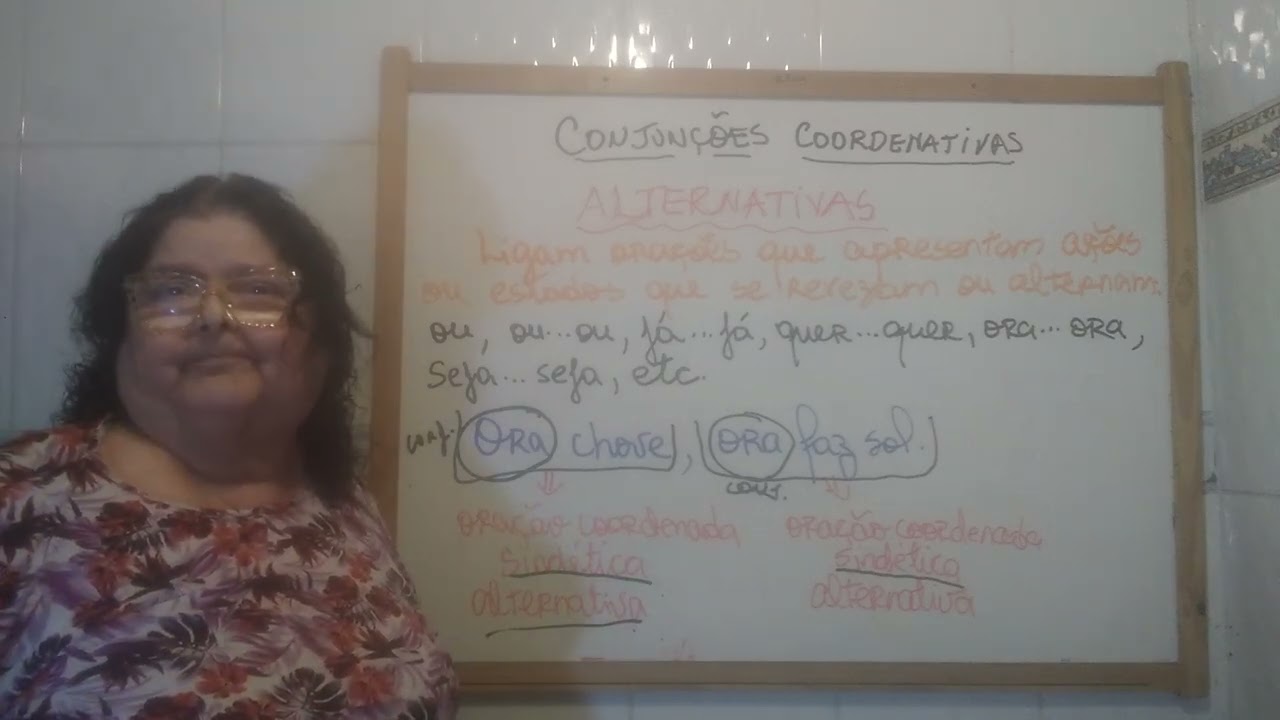 Oração coordenada sindética alternativa / exemplo 