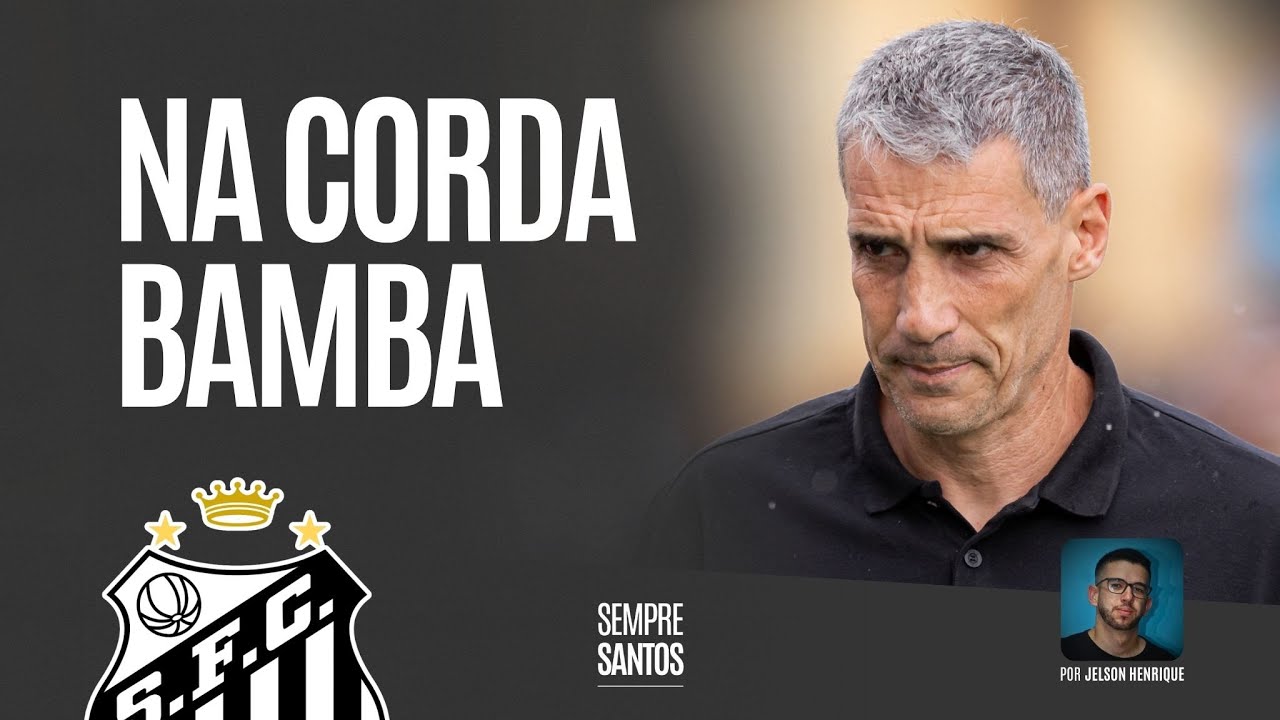 DUELO DO SANTOS DIANTE DO VASCO SERÁ DECISIVO PARA VOJVODA | A CRISE CONTINUA...