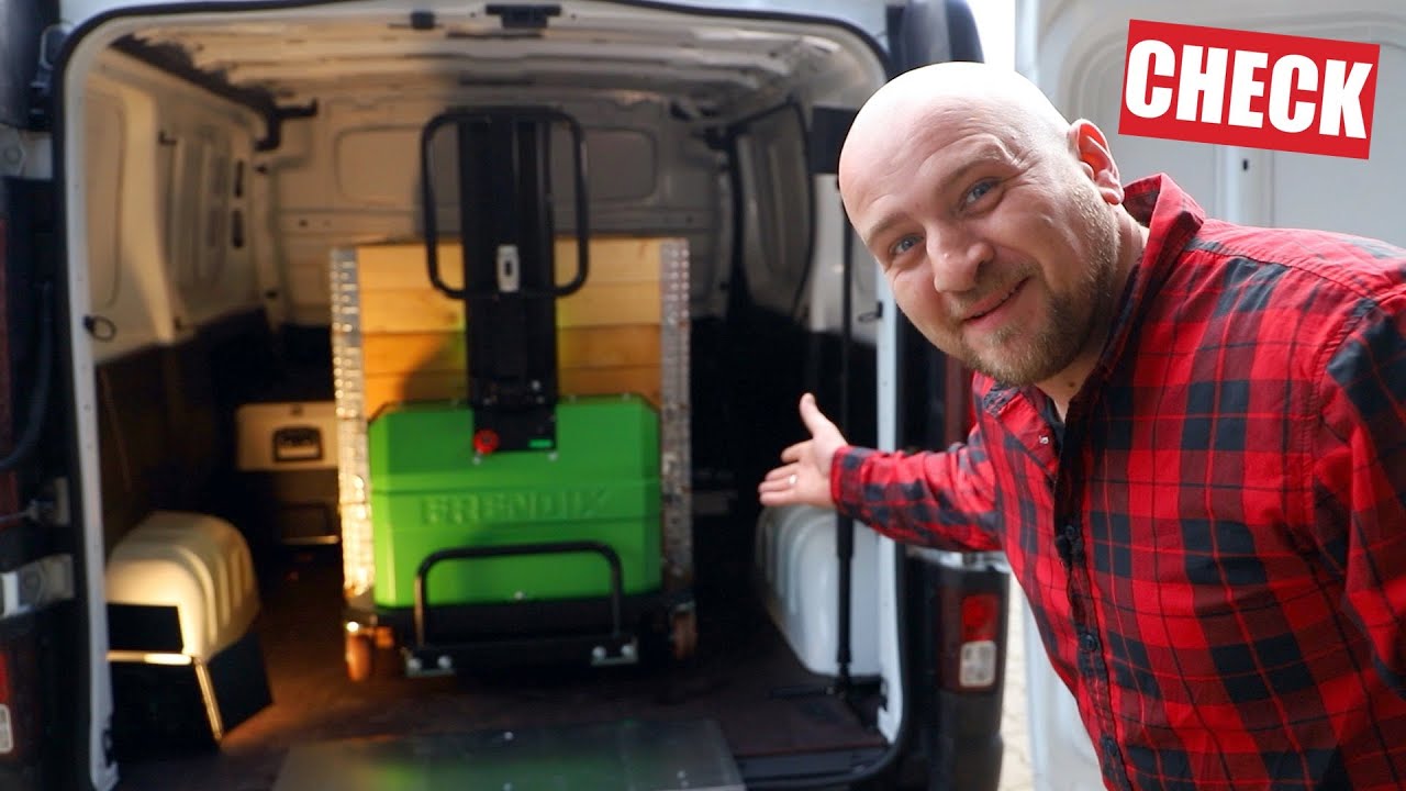 ✅ Mitnahmestapler f&uuml;r Transporter und LKW  Innolift