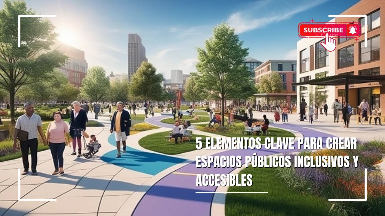 5 Elementos Clave para Crear Espacios P&uacute;blicos Inclusivos y Accesibles | Gu&iacute;a para Arquitectos