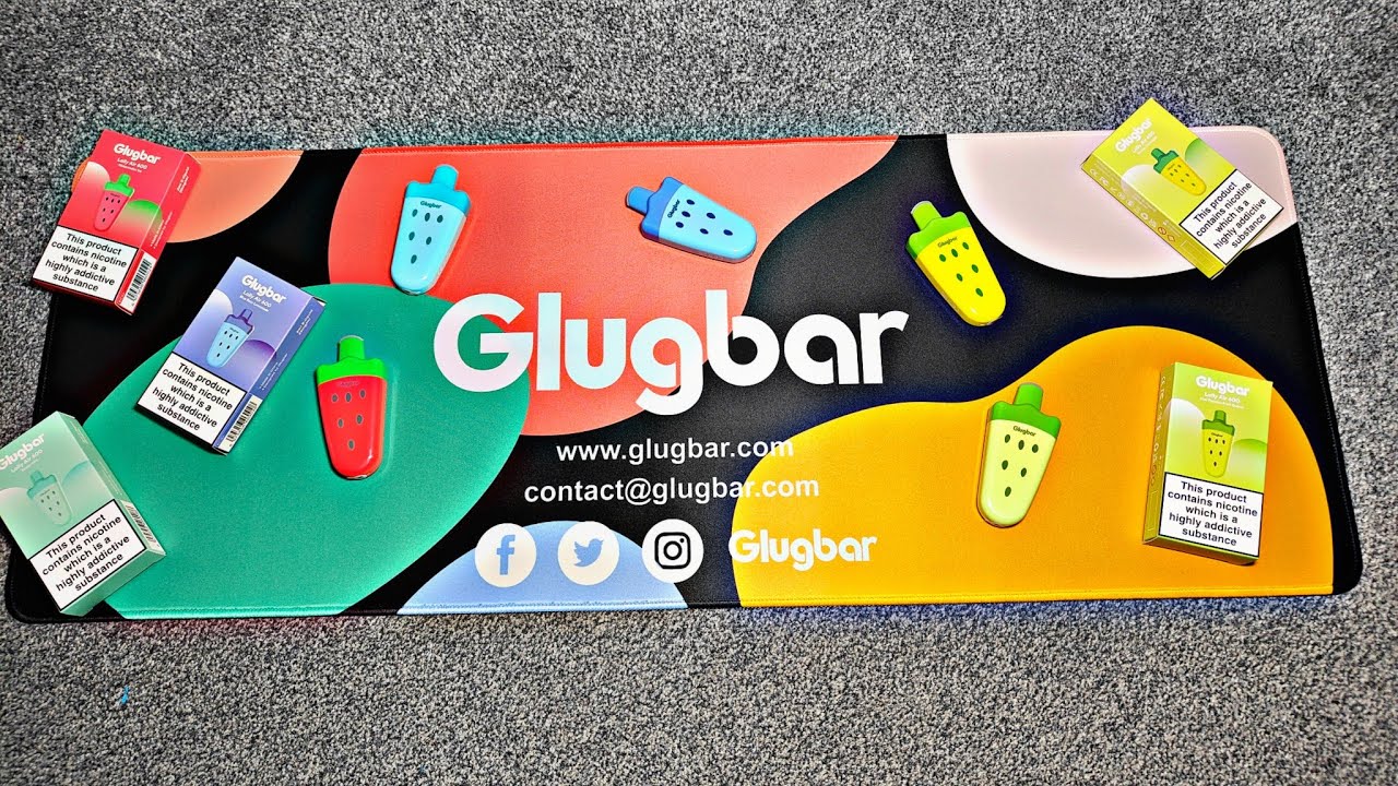 Glugbar Lolly Air 600Puffs Disposable Vape (Review)