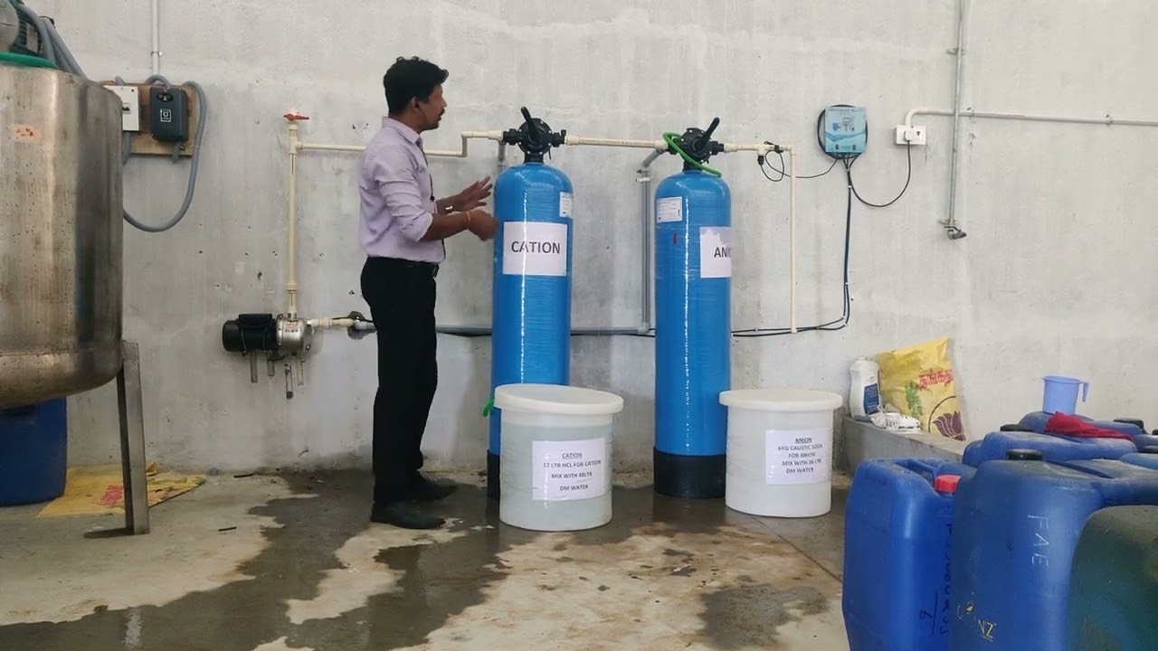 DM PLANT & RO PLANT Rejenaration Process.