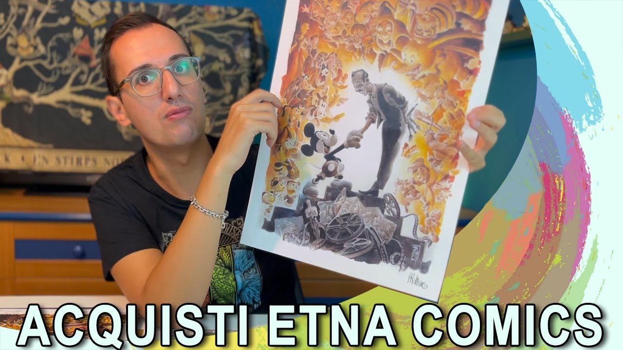 Il Bottino di Etna Comics 2023! Autografi, sketch e molto altro!