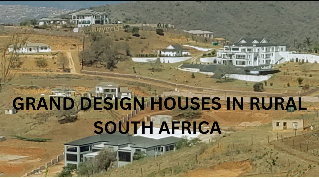 GRAND DESIGN HOUSES IN RURAL SOUTH AFRICA | NEW BEAUTIFUL VILLAGE | HUGE PLOTS FROM R35K