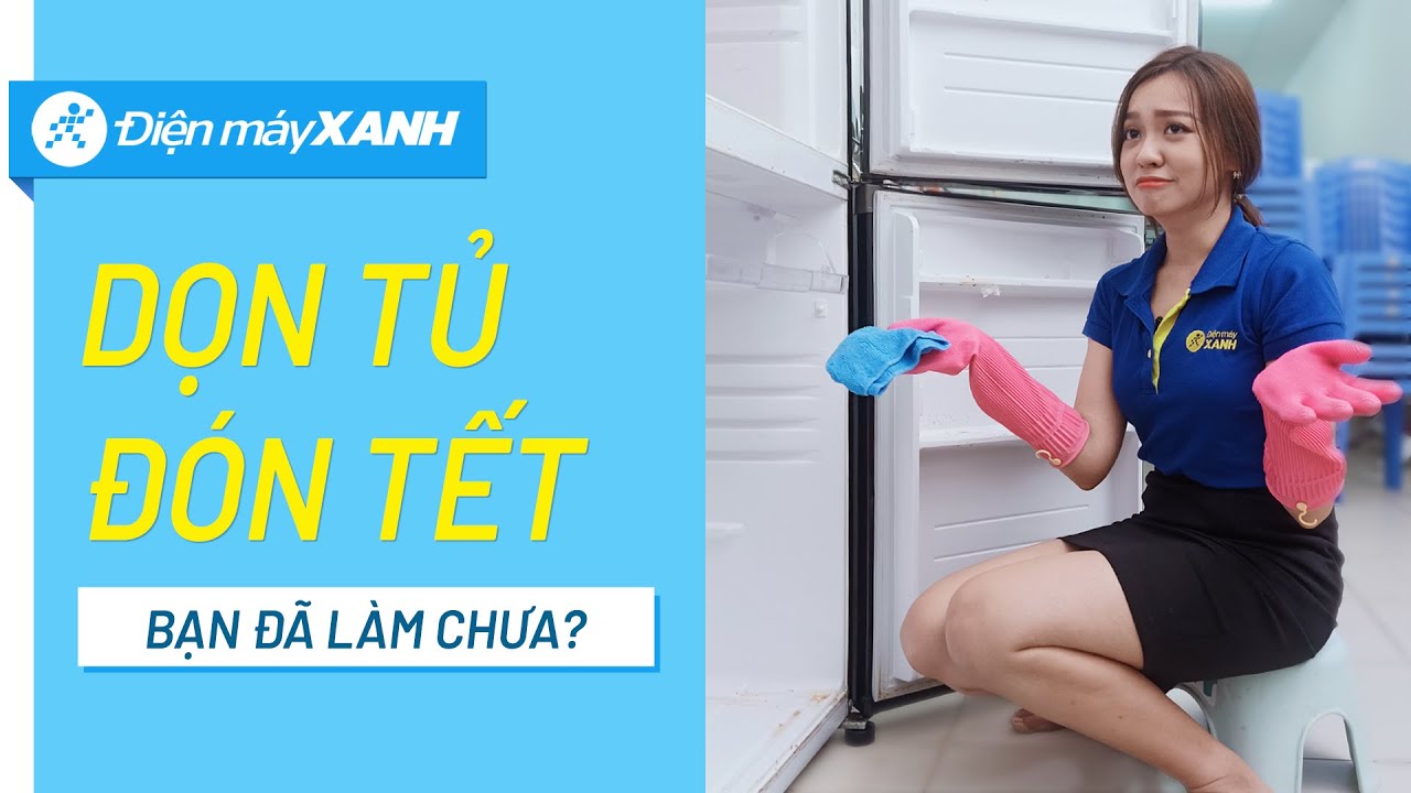 [Vlog] Vệ sinh tủ lạnh sạch bong đón Tết, bạn đã làm chưa? • Điện máy XANH