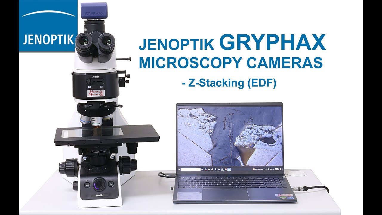 Jenoptik Gryphax Microscopy Cameras and Software - Z-Stacking (EDF)