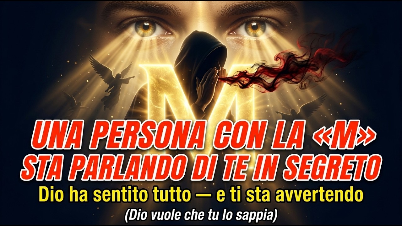 🚨 Scelto da Dio: Una persona con l'iniziale 