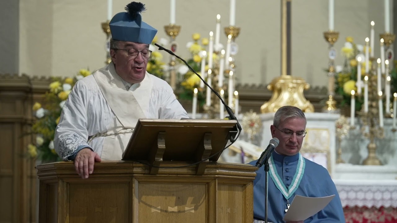 Monsignor Wach’s Visit to Most Precious Blood of Jesus Parish in Pittsburgh, PA