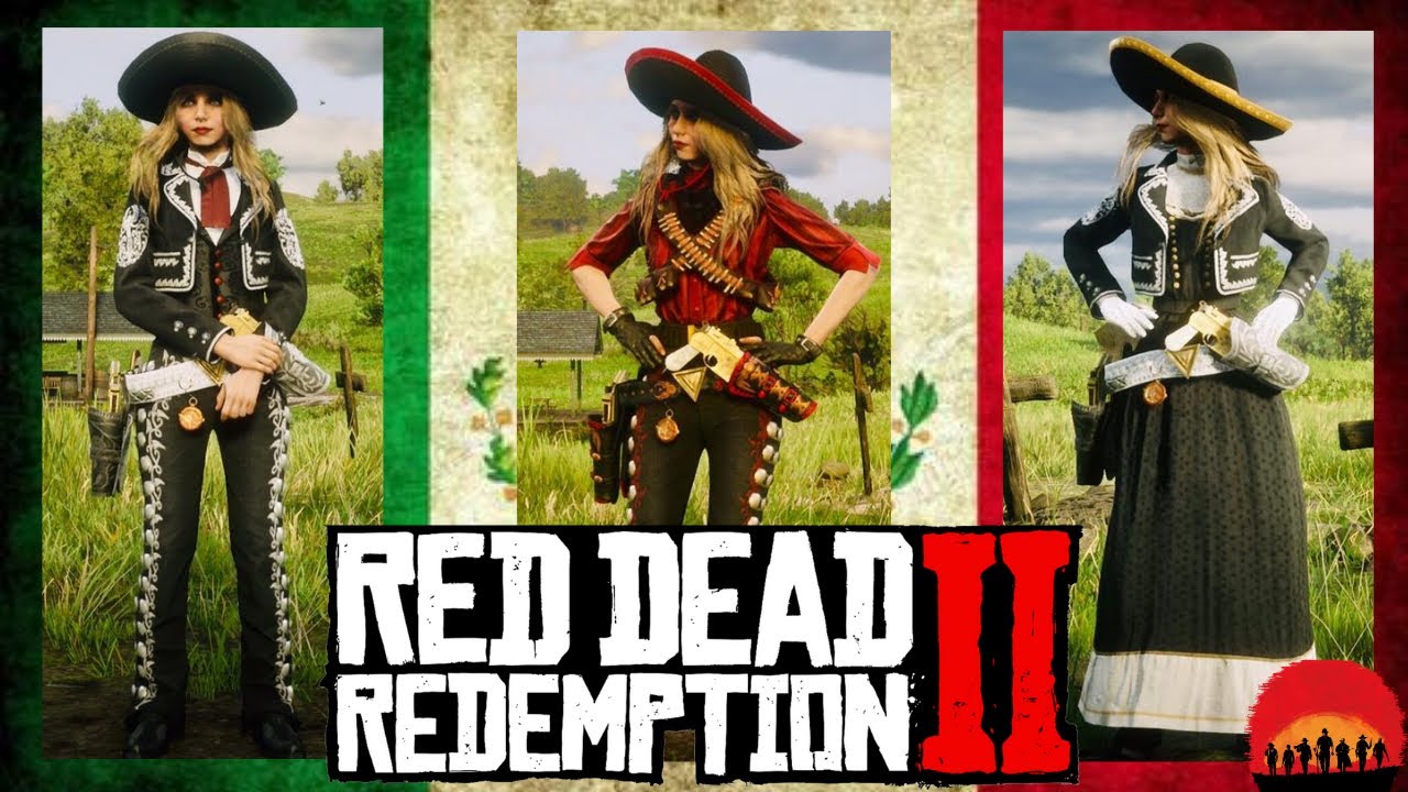 Red Dead Redemption 2 Online Female Mexican outfits Part 3