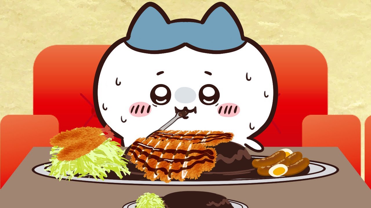 【ちいかわ】ハチワレちゃんとゴーゴーカレーデート♡♡♡