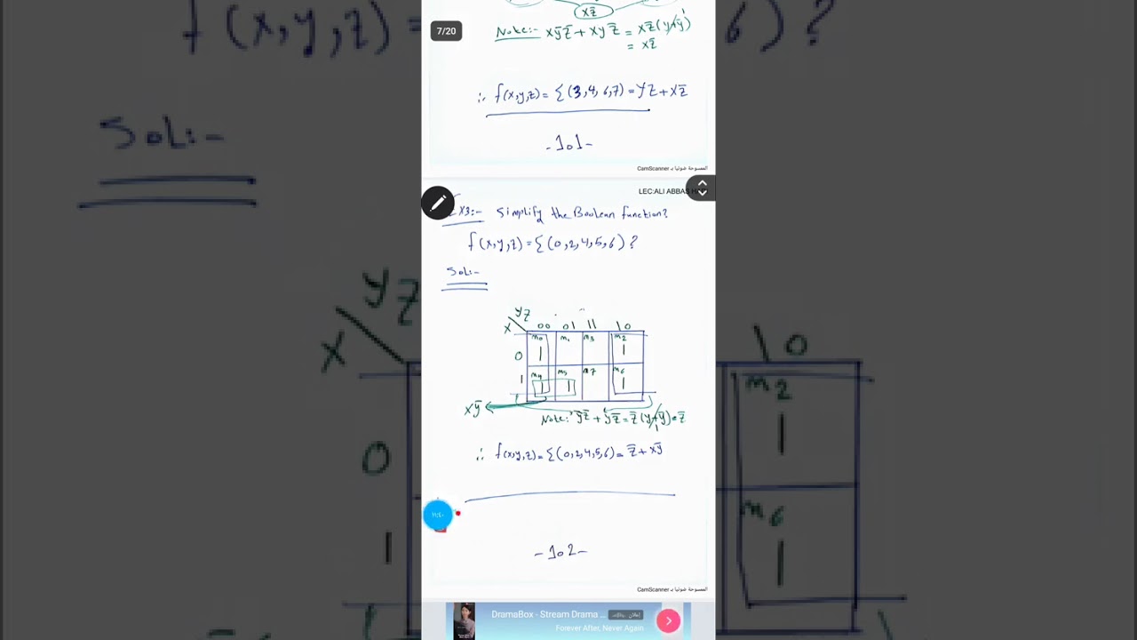 موضوع الكارنوف ماب الجزء الأول 🤓