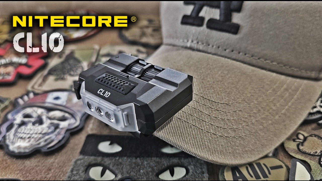 Универсальный фонарь Nitecore CL10@CorcoranALHeadlamp/NiteLab