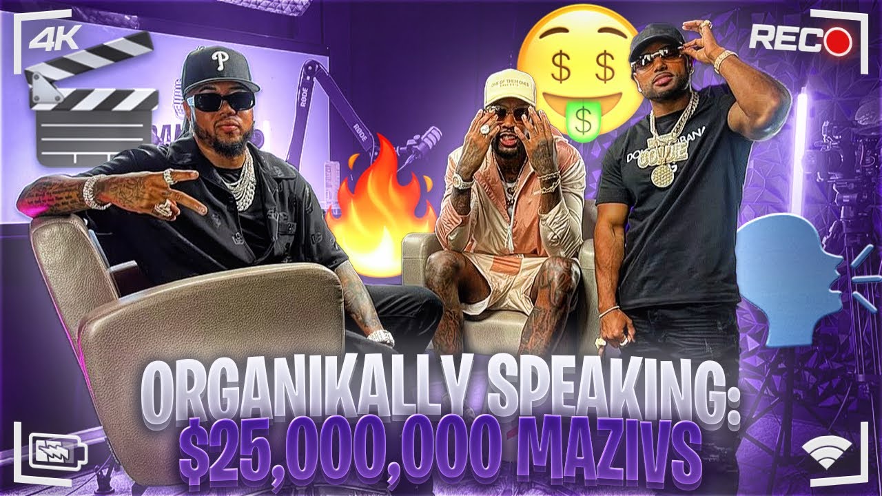 ORGANIKALLY SPEAKING EP 7: MAZIVS MADE $25,000,000 last year , ROBBED FOR $600,000!!! FT GOLDIE