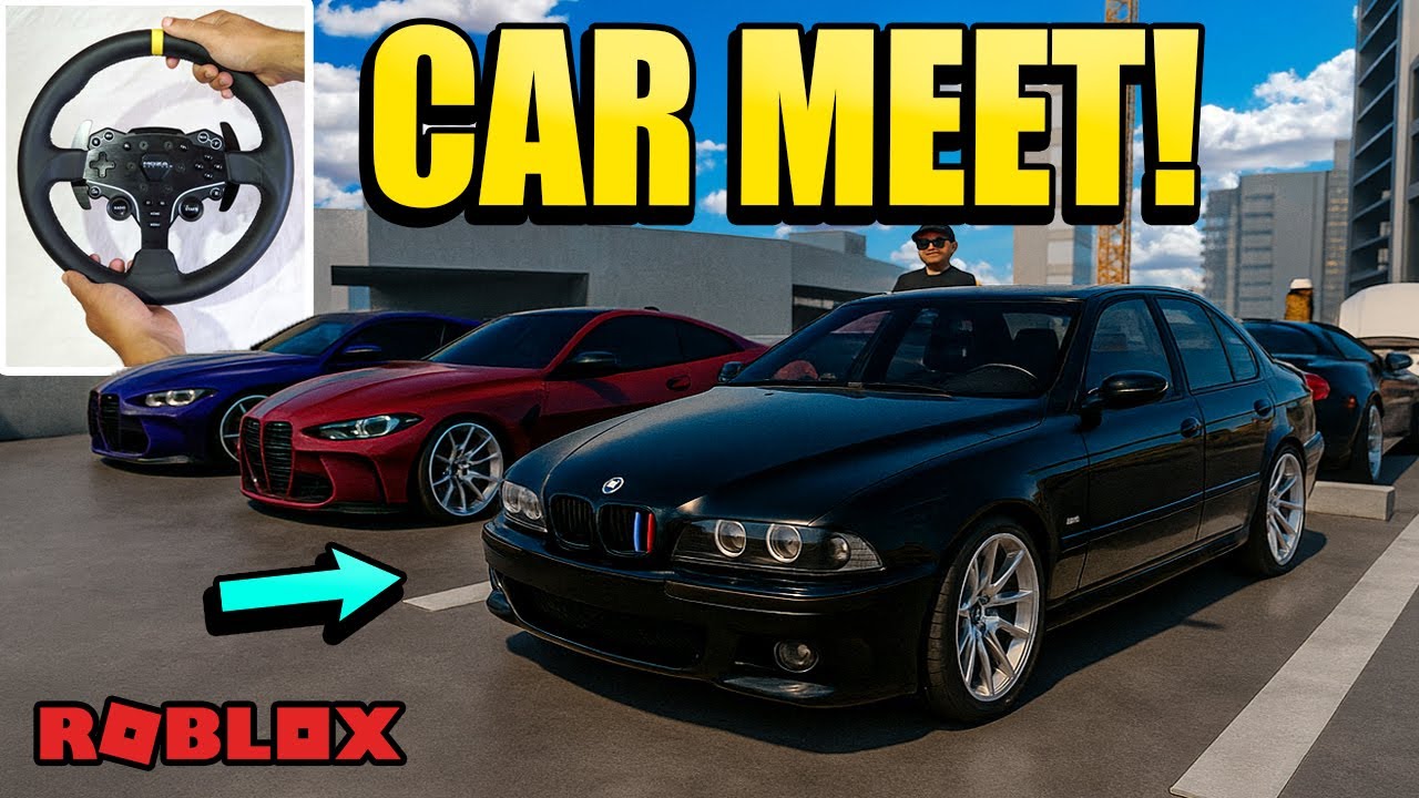 Wildest Car Meet in ROBLOX! | Fix it up
