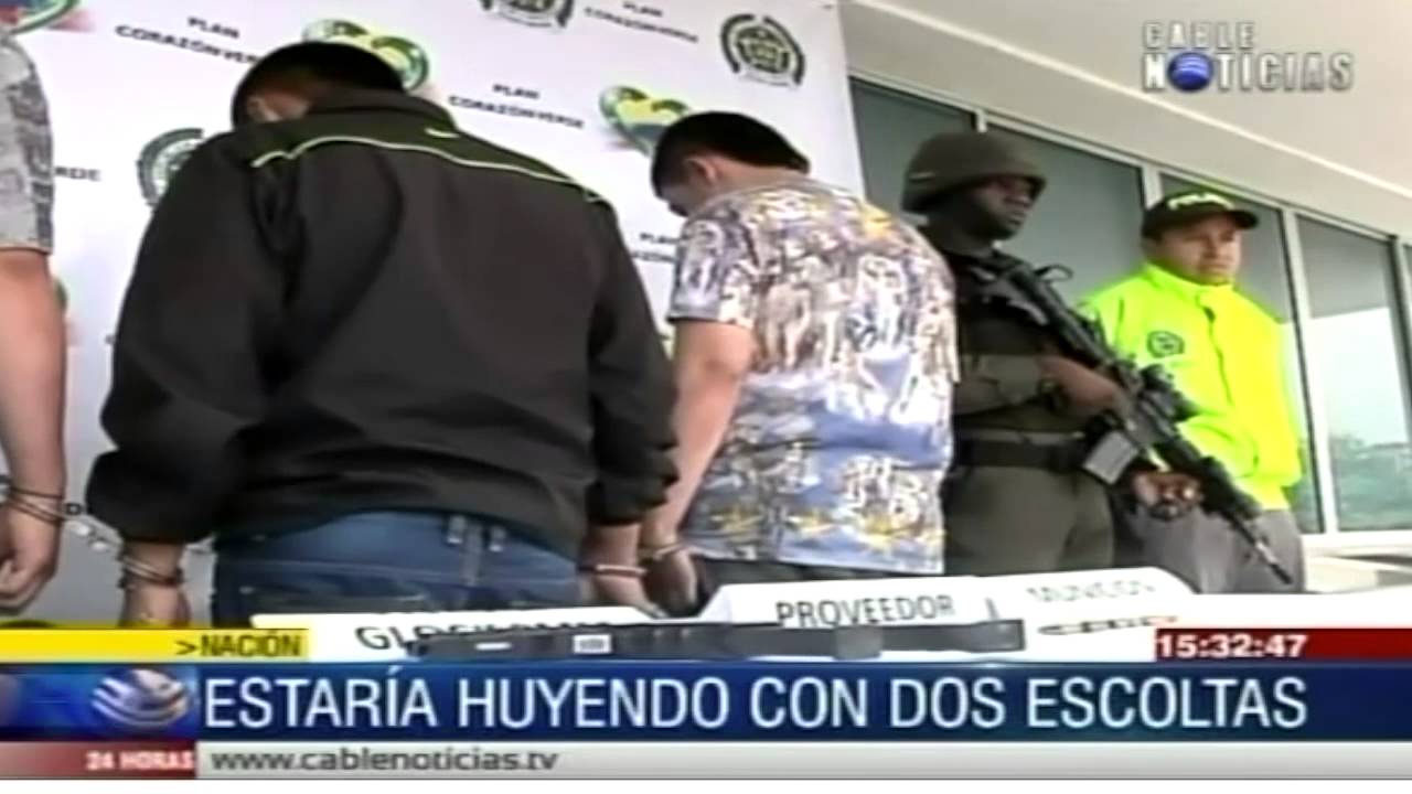 Capturan a alias 'Pipe', presunto responsable de amenazas a 'Tino' Asprilla
