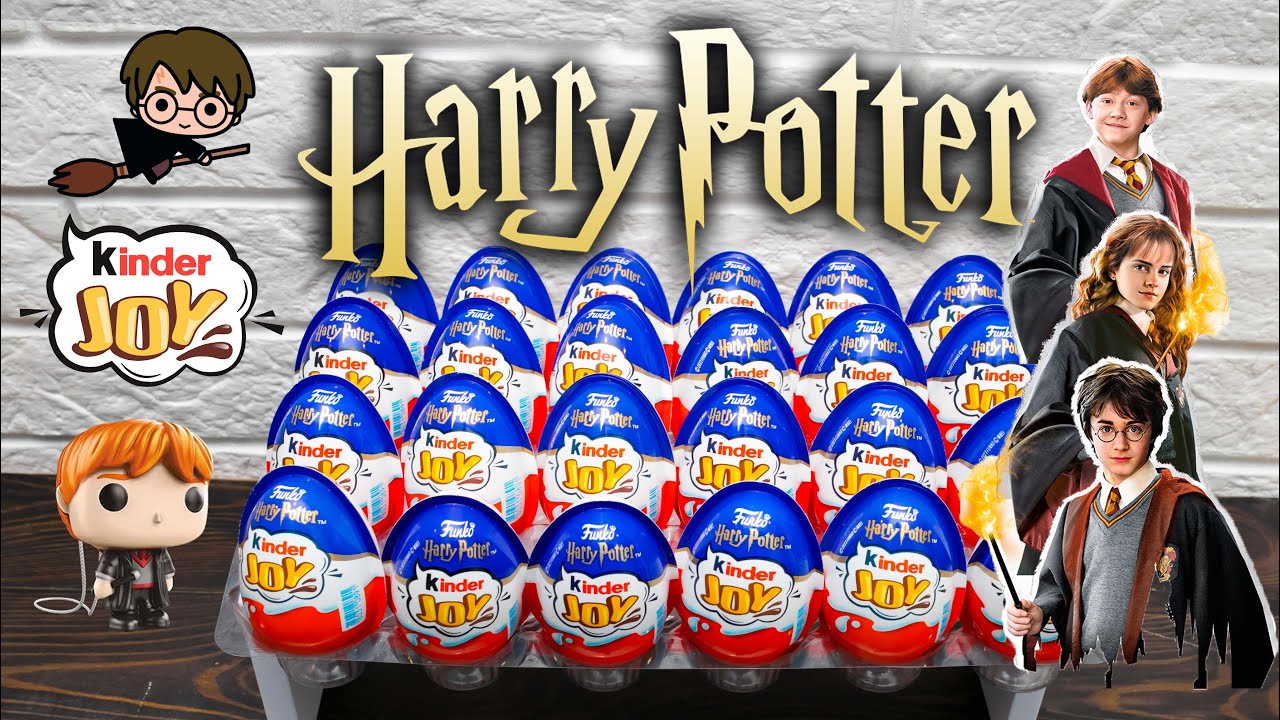 Kinder JOY Harry Potter 2023 Огляд кіндер колекції Гаррі Поттер Зібрали серію?