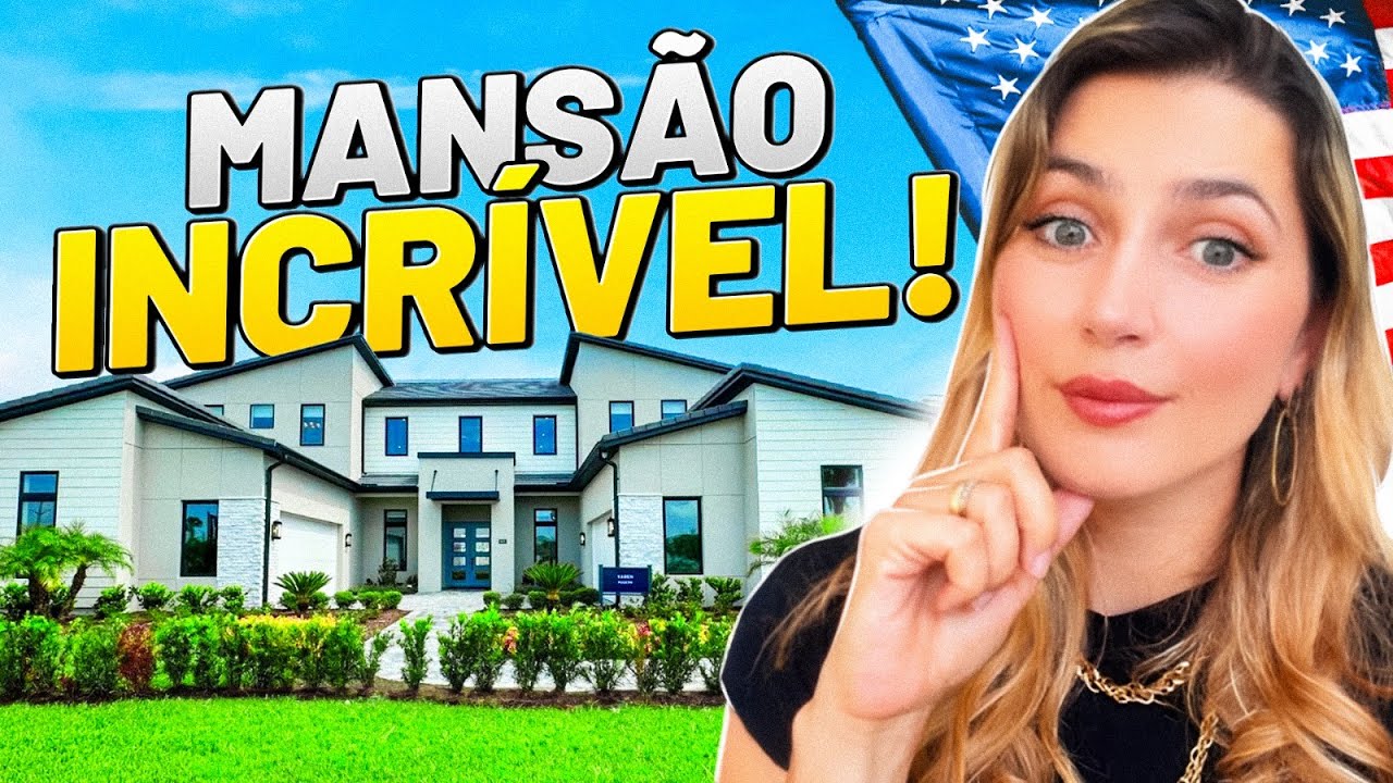 MANSÃO ENORME NOS EUA NA REGIÃO QUE MAIS AMO