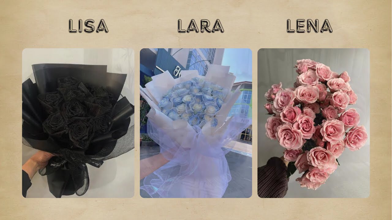 Lisa , Lara Or Lena |  Black, Blue Or Pink Edition #ashley #choose #lisa #lara #lena
