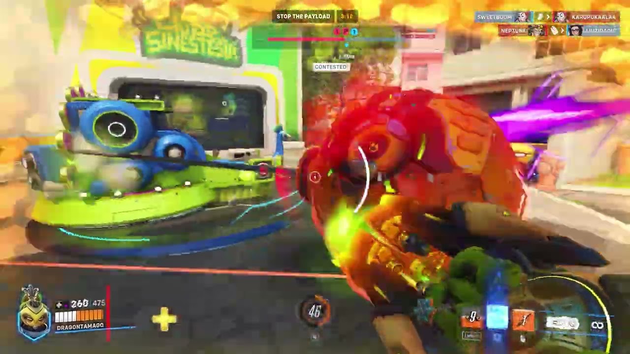Overwatch2: Orisa gameplay Paraiso (no commentary)