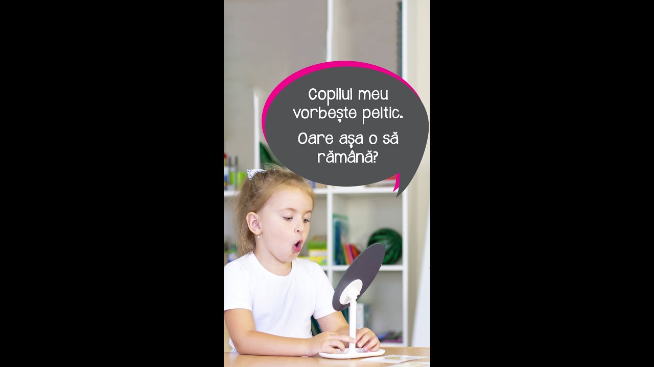 Copilul meu vorbeste peltic. Oare asa o sa ramana ?