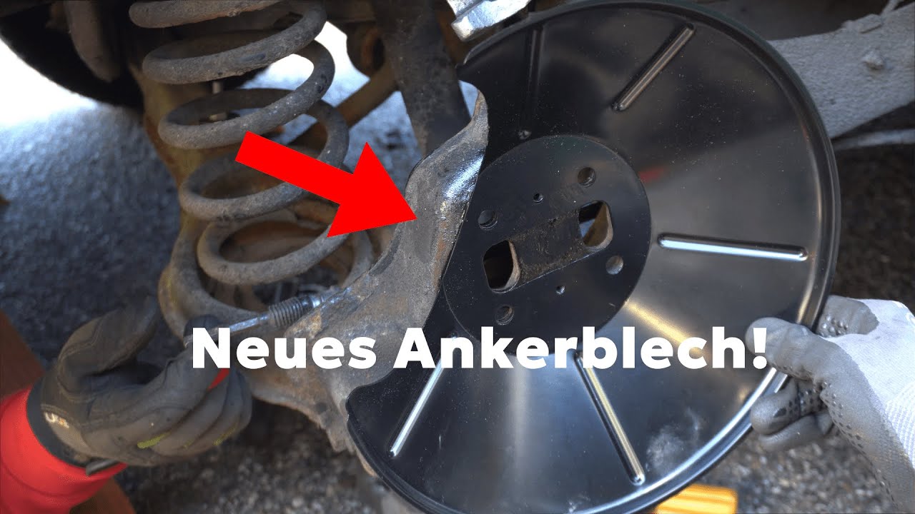 Ford Focus 1.8 TDDi Ankerblech hinten tauschen [HOW TO]