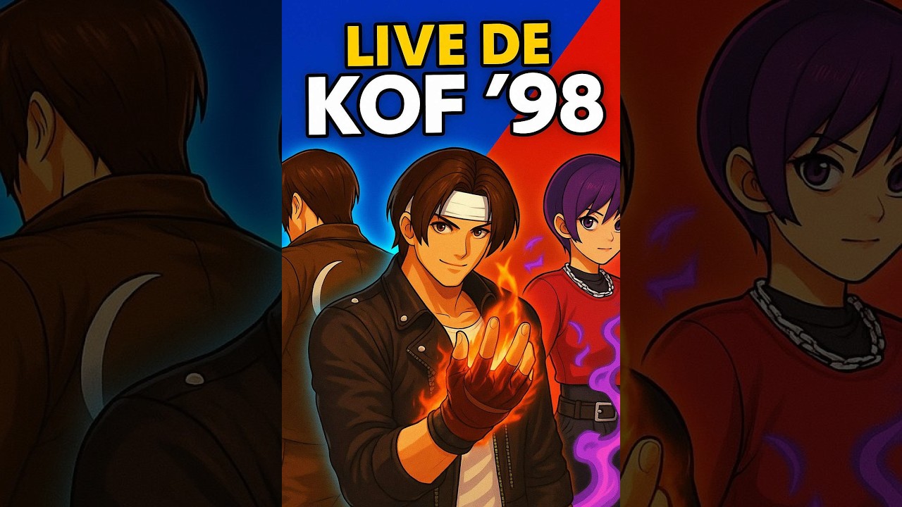 LIVE NOSSA DE TODO DIA #heavymetal  #kof2002  #kof98 #retrogames #rumoa5k