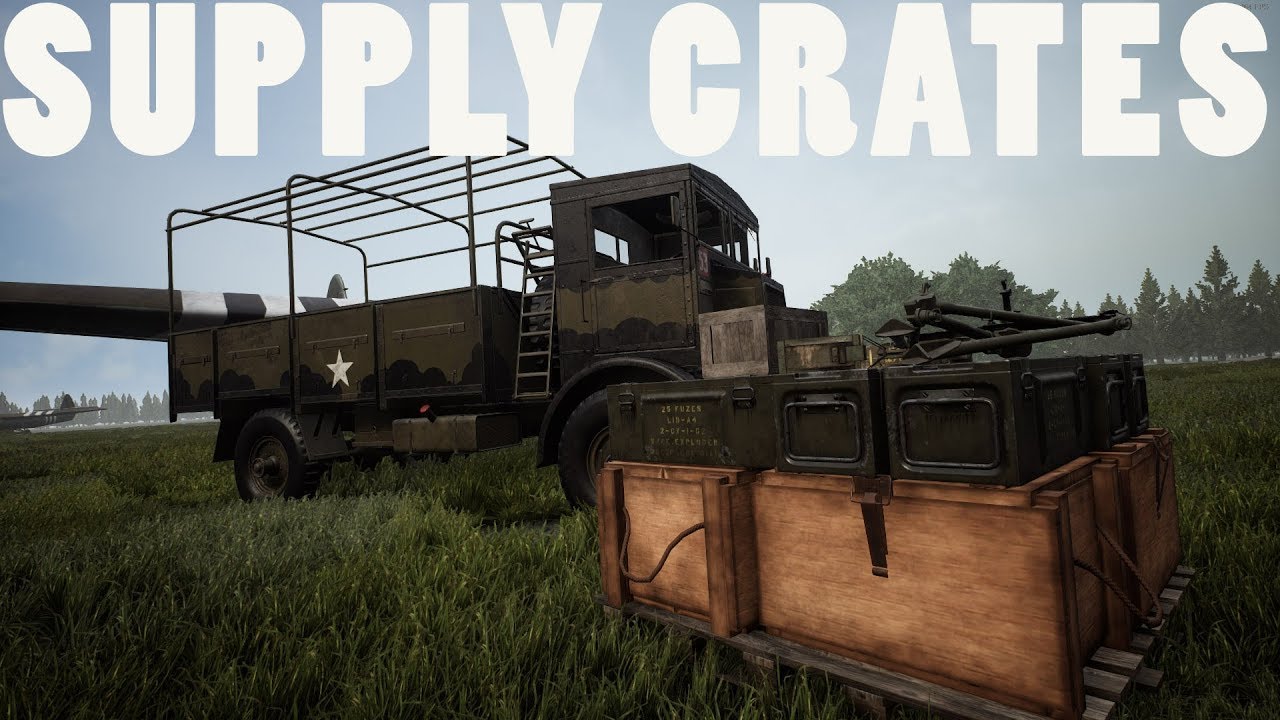 Using New Logistic Supply Crates - Post Scriptum Gameplay