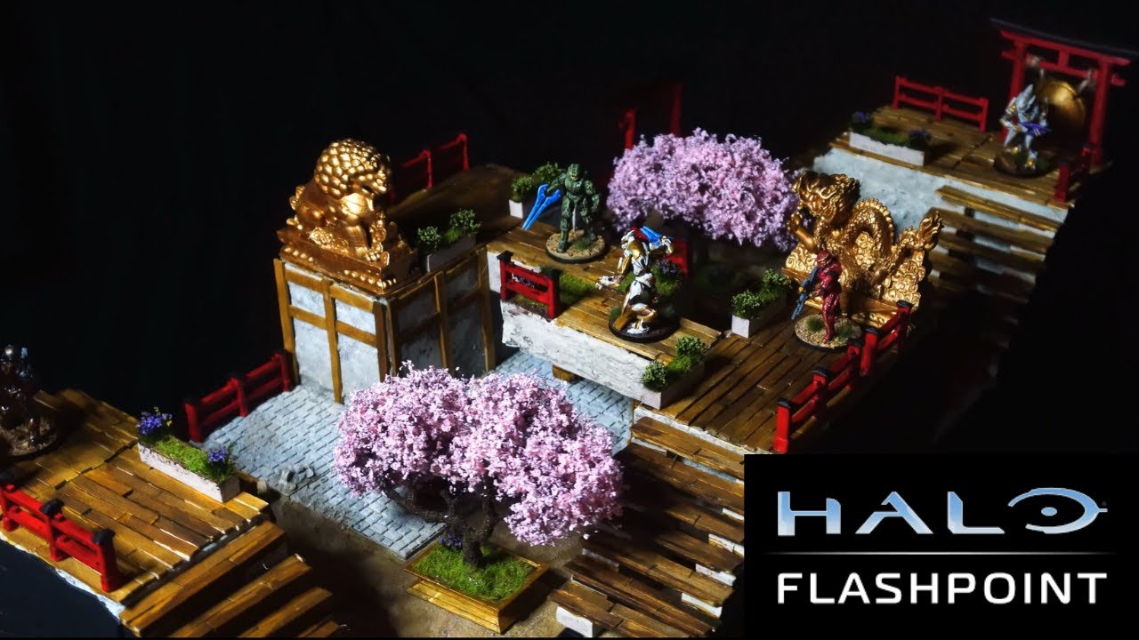 Creating a Halo: Flashpoint Husky Raid Ronan Map Diorama (Community Made)