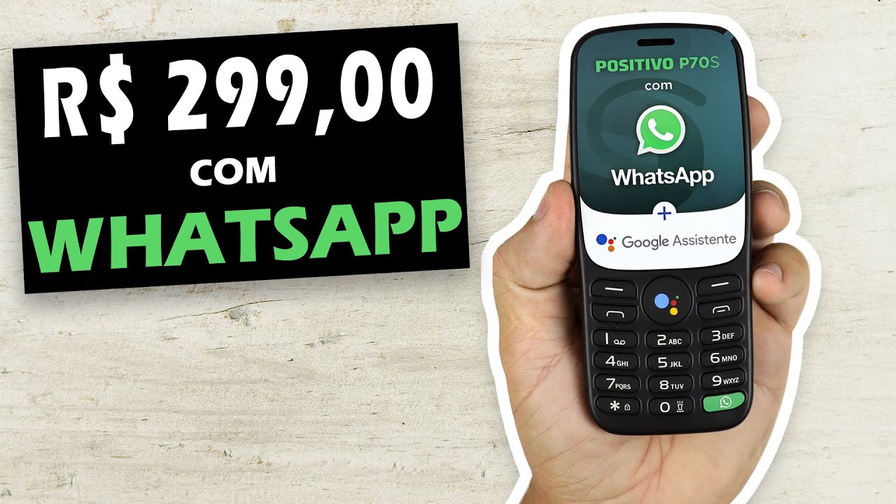 POSITIVO P70s CELULAR BARATO Com WHATSAPP (O Review mais Completo)