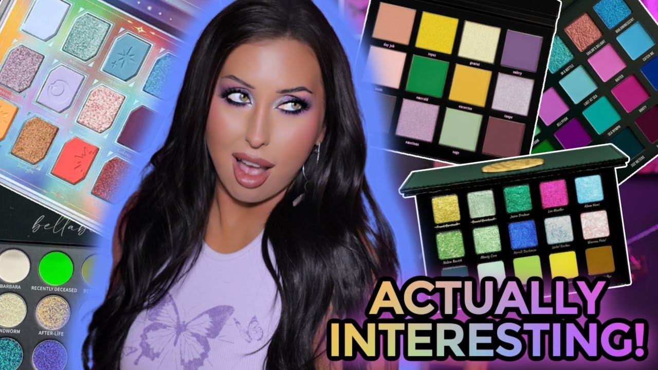 12 EYESHADOW PALETTES WITH AMAZING COLOR STORIES