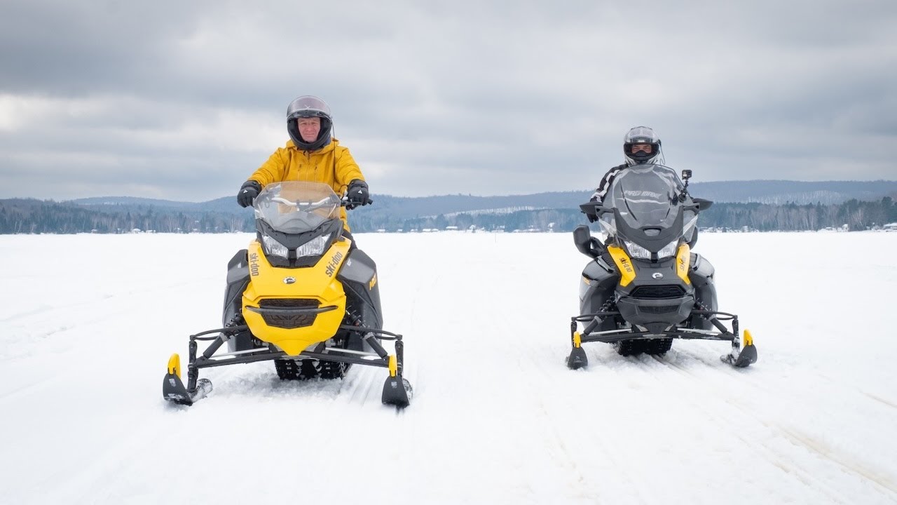 Snowmobile Safari in Central Ontario