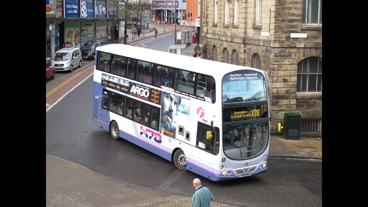 SHEFFIELD BUSES NOVEMBER 2012