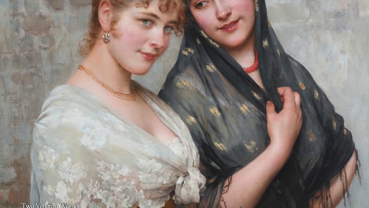 유진 드 블라스 Eugene de Blaas(1843 -1932,Italia)