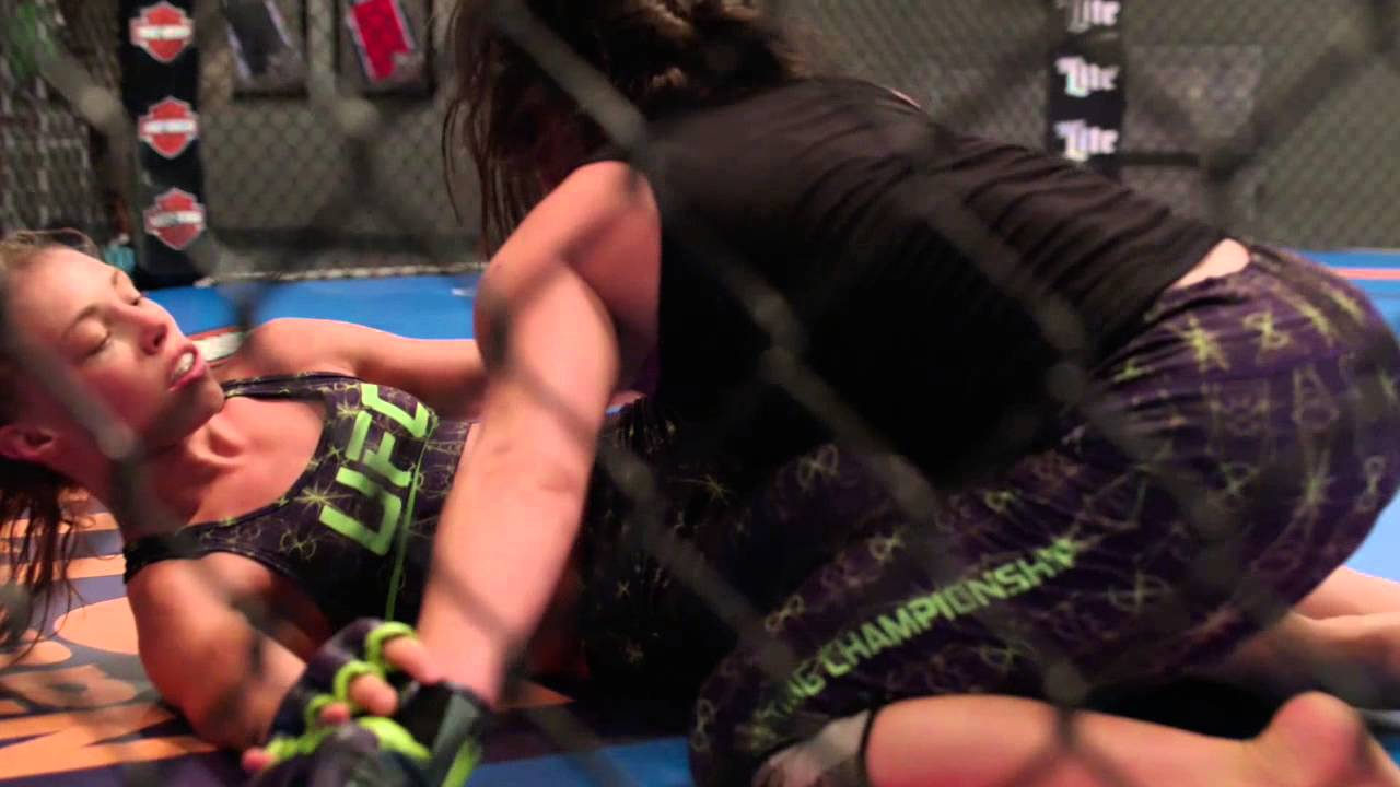 The Ultimate Fighter: Rose Namajunas Semifinals Practice Highlights