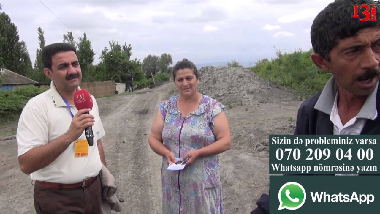 Ağdaş rayonunda sakinlərə əziyyət verilir