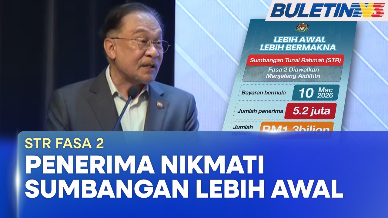 SUMBANGAN TUNAI RAHMAH | STR Fasa 2 Dibayar Awal, Mulai Esok