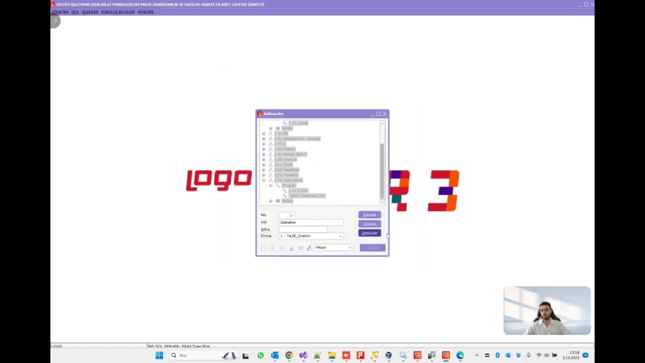 Logo talep ve satınalma onay süreci(program bağımsız)