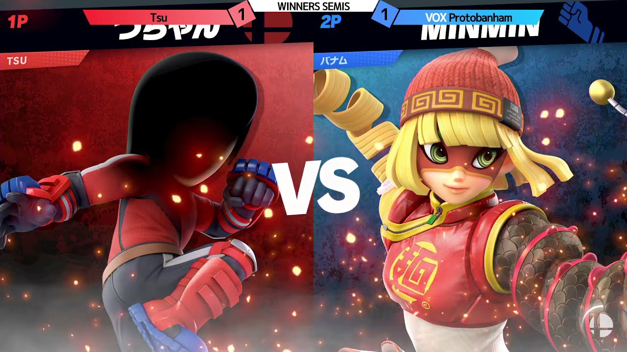 WINNER!#2 つー 格闘Mii ルカリオ vs VOX|プロトバナム ミェンミェン WSF スマブラ 大会