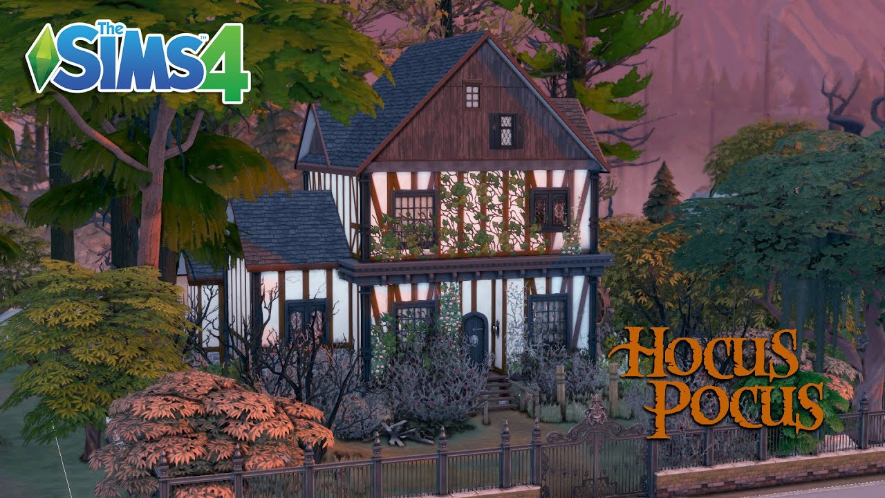 Hocus Pocus | Sisters Sanderson house | Sims 4 | Stop motion
