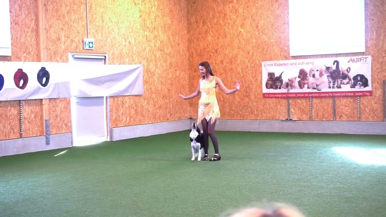 Anastasiia Beaumont and Salsa, Freestyle class 2 
