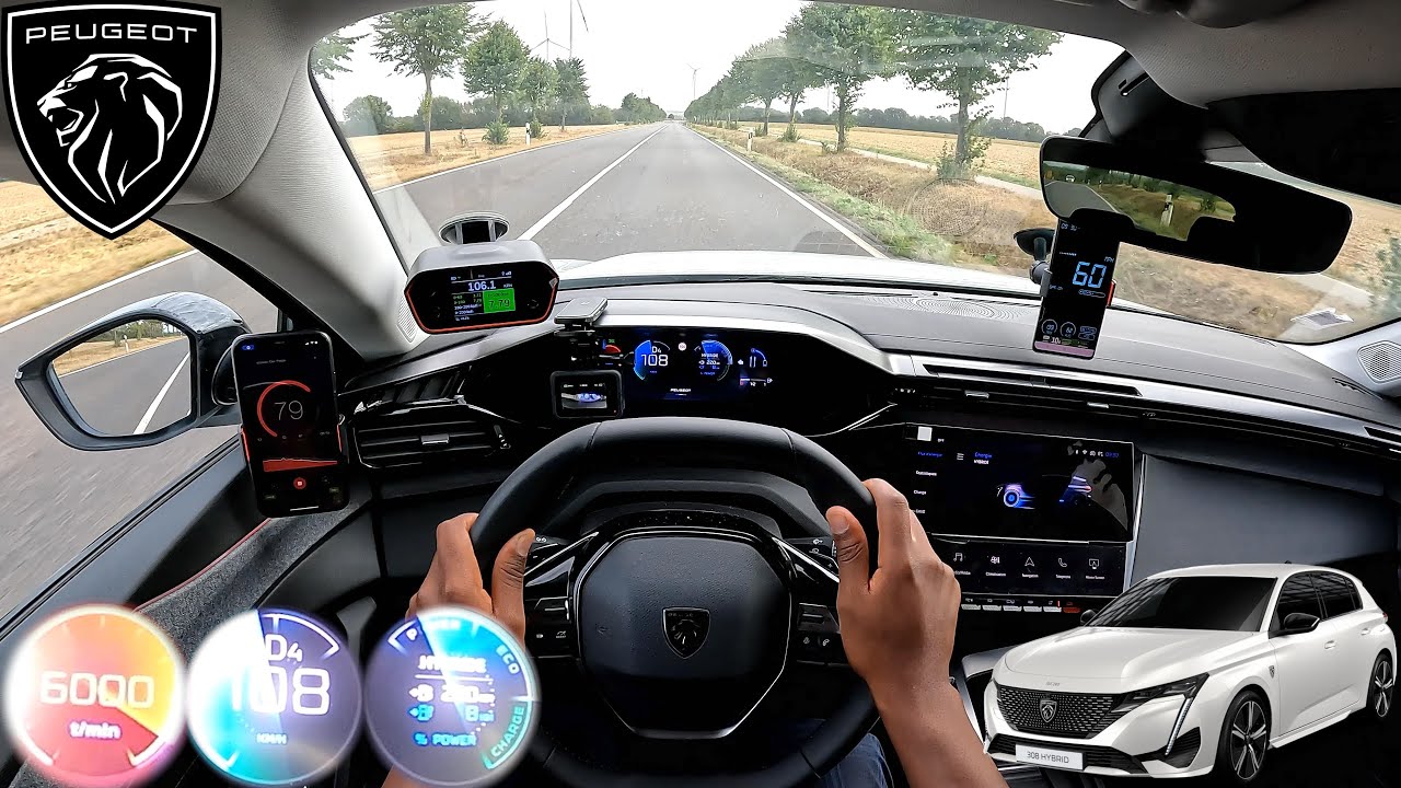NEW PEUGEOT 308 1.6 180HP | ACCELERATION & TEST DRIVE