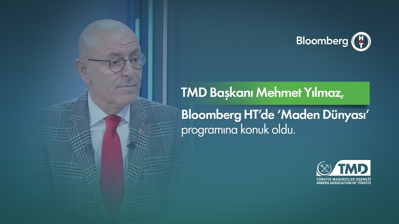 Türkiye Madenciler Derneği Başkanı Mehmet Yılmaz | Bloomberg HT - Maden Dünyası Programı 10.02.2026