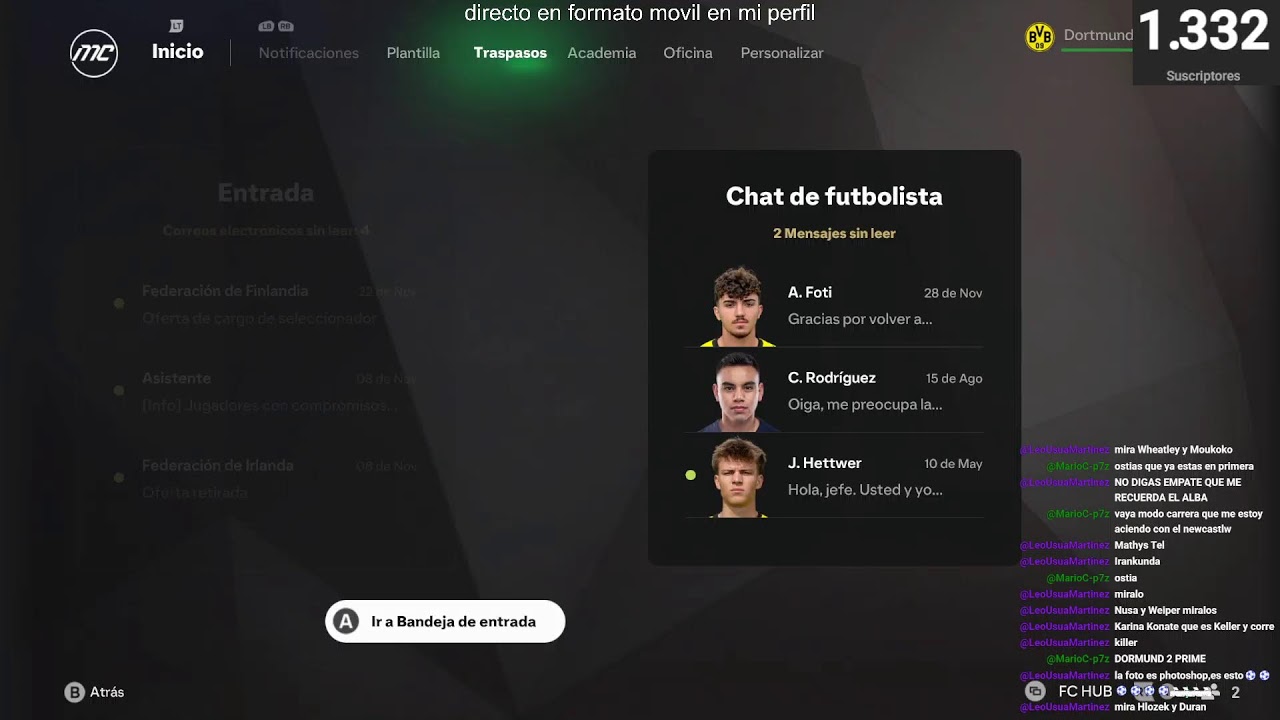 carrera de manager con el dortmund 2, objetivo la liga #fifa #shorts