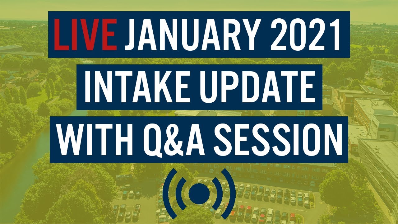January 2021 Intake Update with Q&A Session (LIVE) - Study in the UK | Cardiff Met International