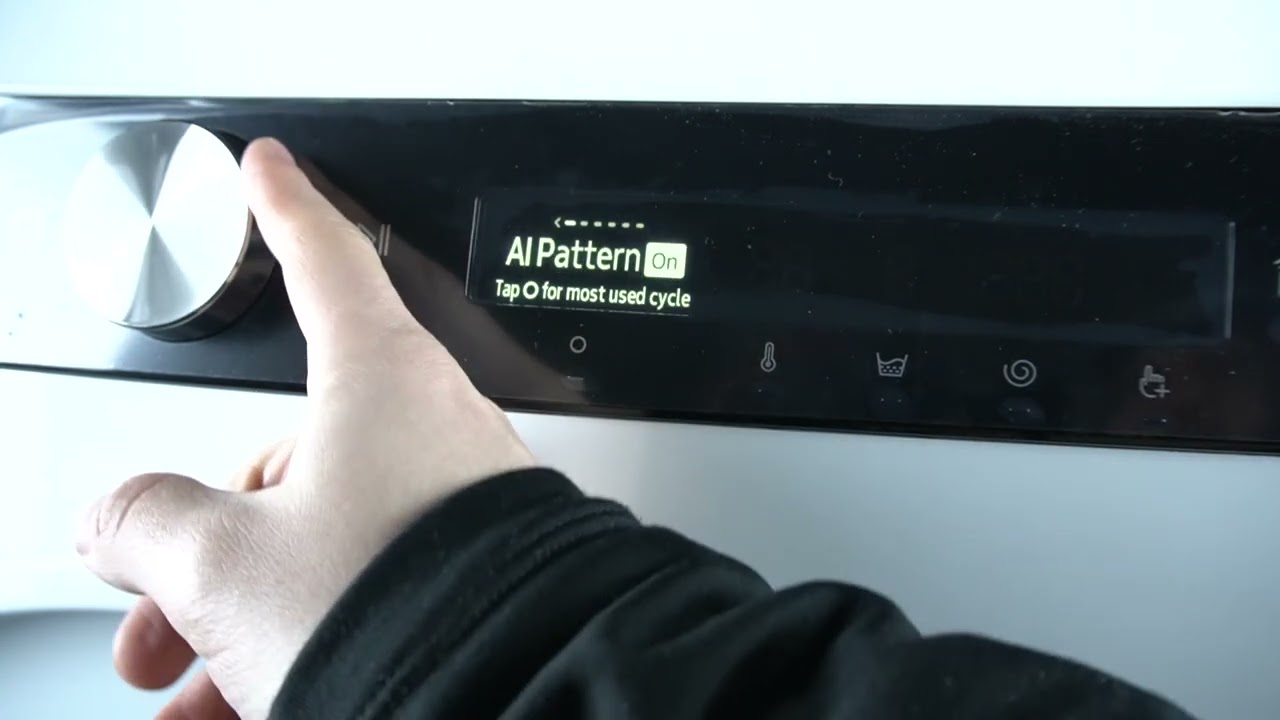 Стиральная машина с сушкой Samsung AirWash AI — как выполнить сброс настроек до заводских? | Сбро...