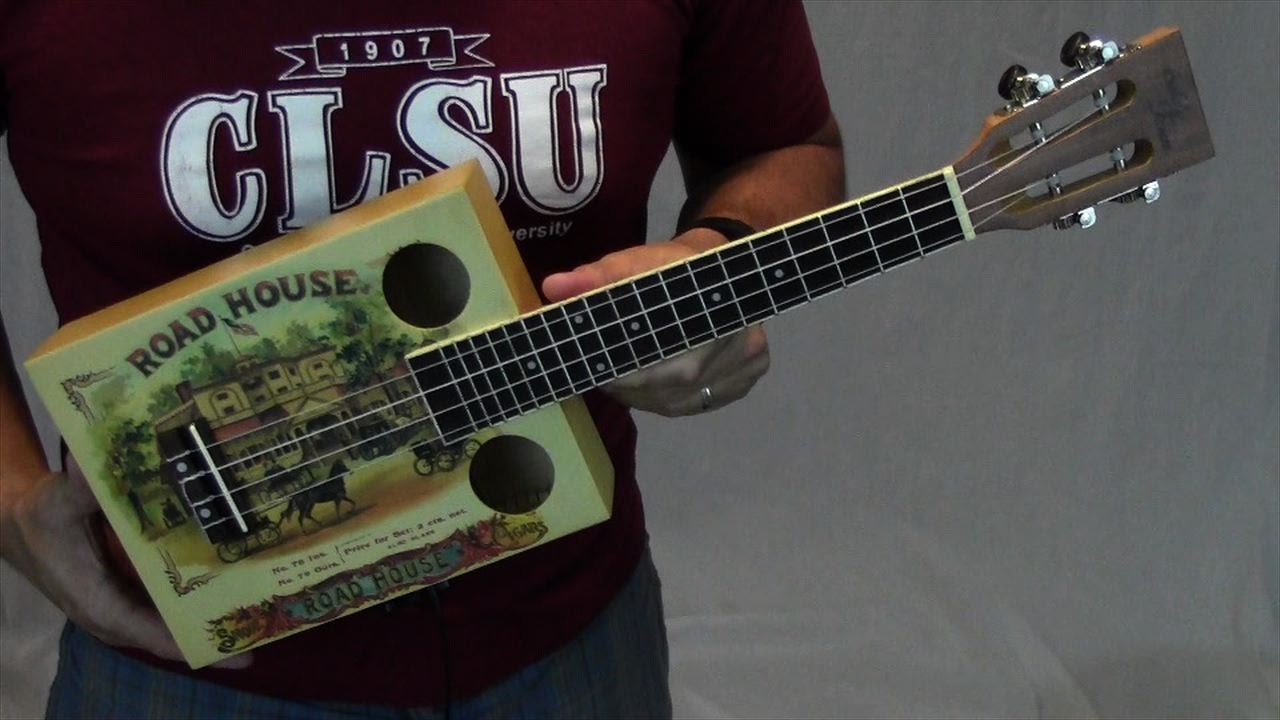Eddy Finn Cigar Box Ukulele