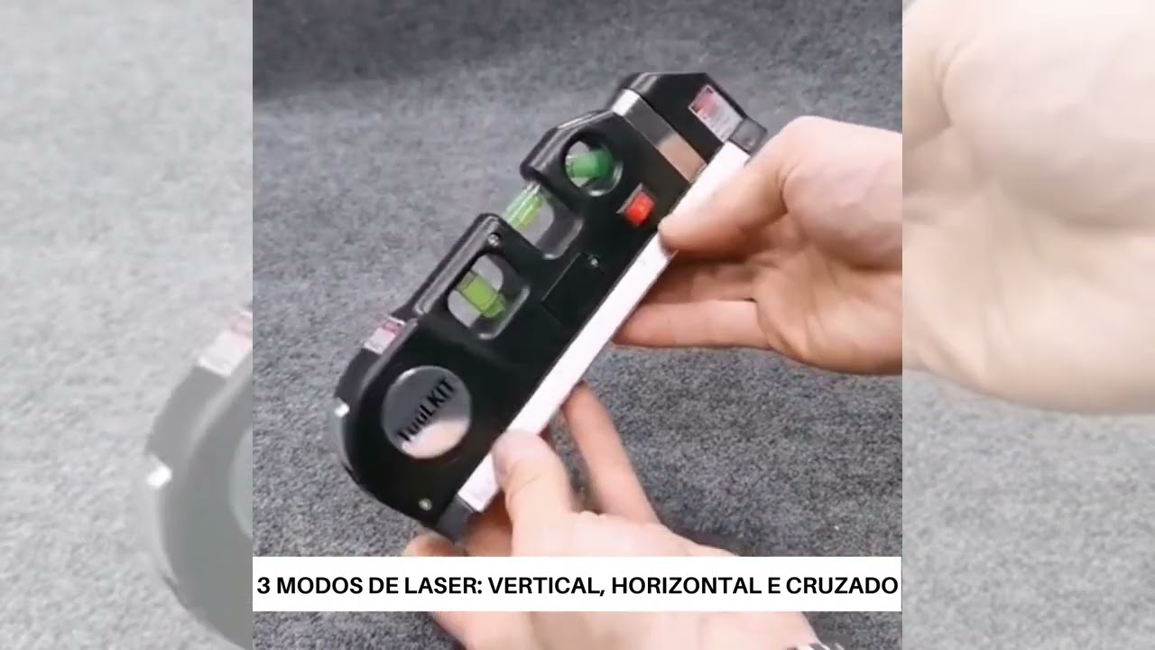 N&Iacute;VEL A LASER 3 LINHAS E TRENA 4 EM 1 MUITO &Uacute;TIL E PR&Aacute;TICO