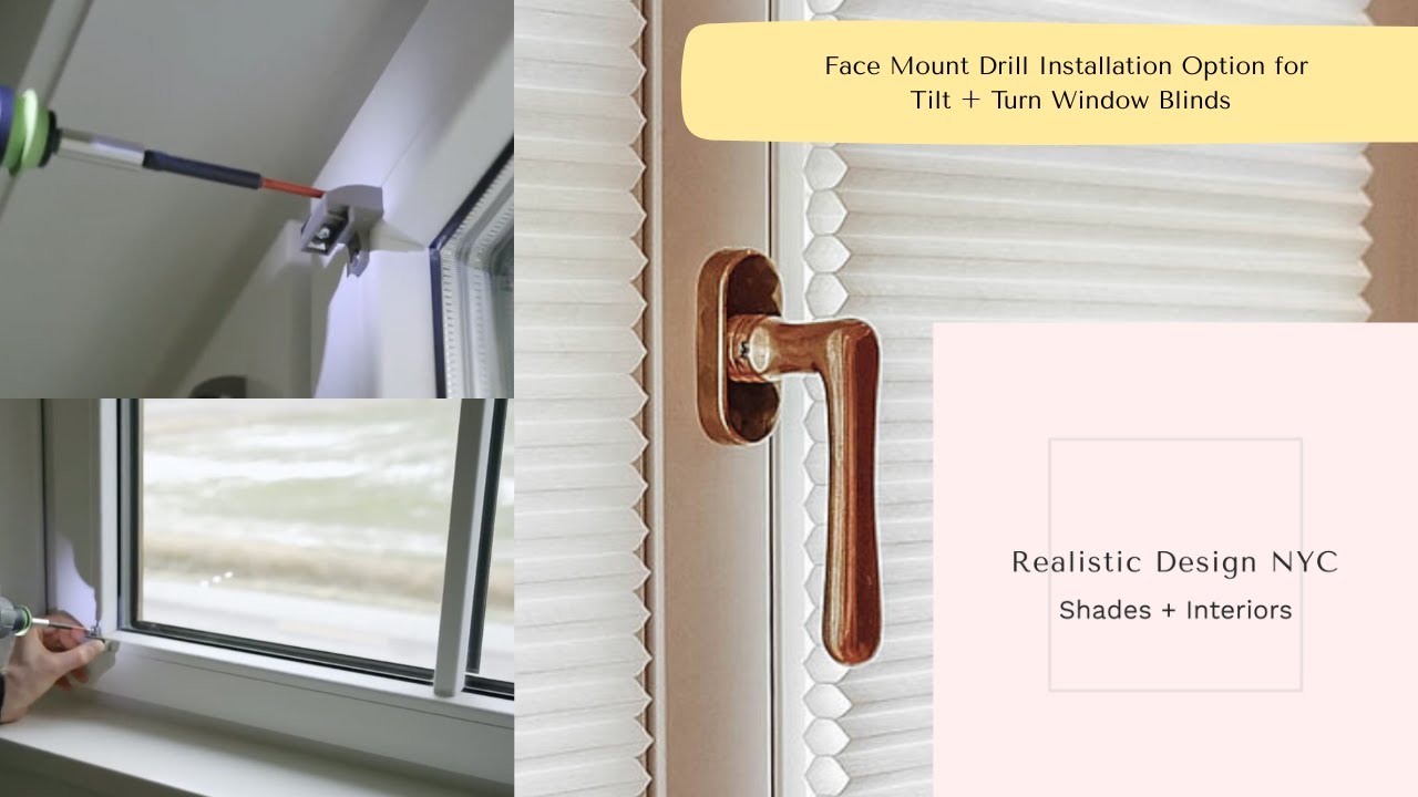 Face Mount Blinds Installation for Narrow Depth Windows: Step by Step Guide