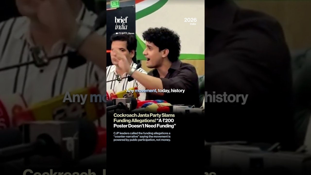 Cockroach Janta Party Slams Funding Allegations: &ldquo;A ₹200 Poster Doesn&rsquo;t Need Funding!&rdquo;